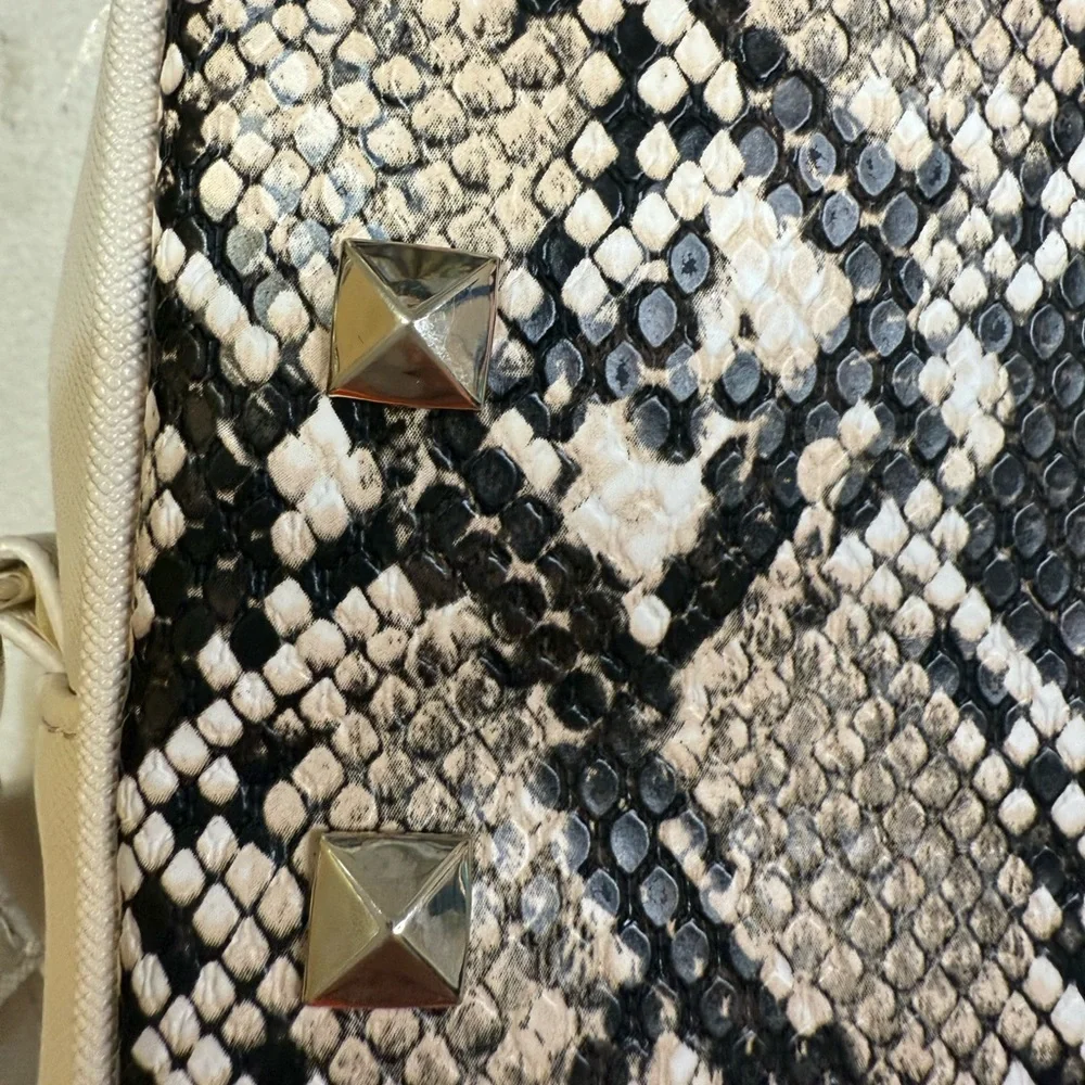 White House Black Market Snake Print Laptop Bag